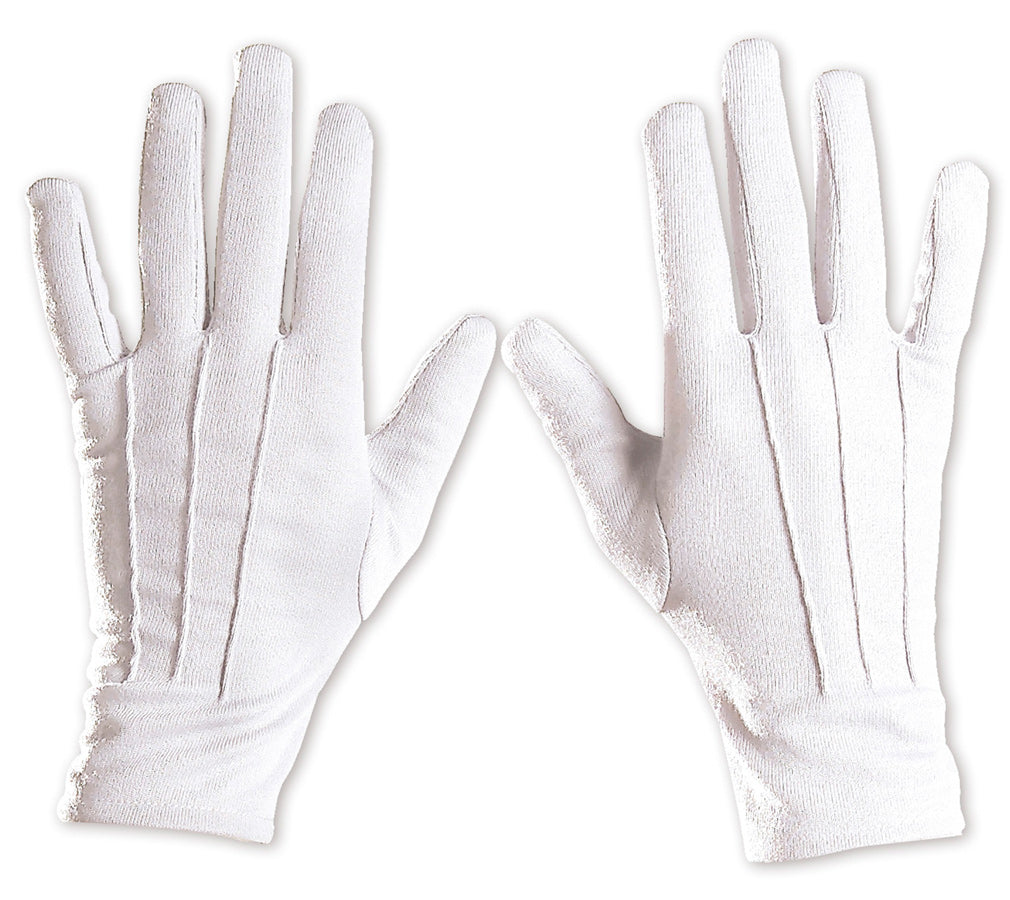 20er Jahre Handschuhe weiß